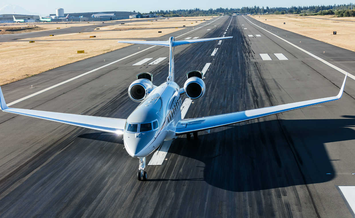 Gulfstream G650.