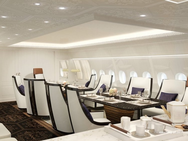 Dining room - Jet Aviation