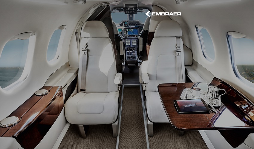 Embraer Phenom 100 Cabin