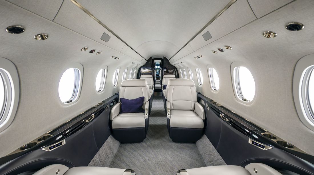 Cessna Citation Longitude - cabin