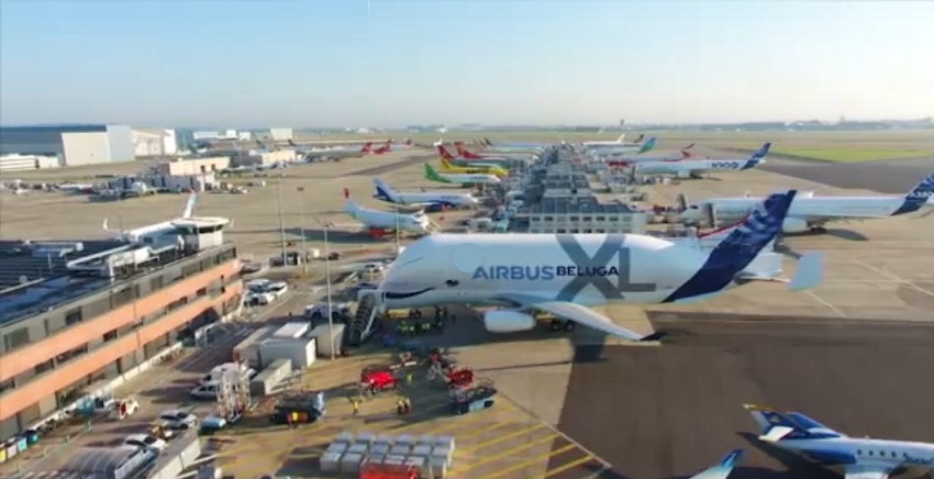 Airbus Beluga XL, now flying on 18% biofuel