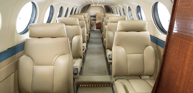 King Air 360 ER - cabin