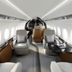 Falcon 6X - Photo courtesy Dassault- seats