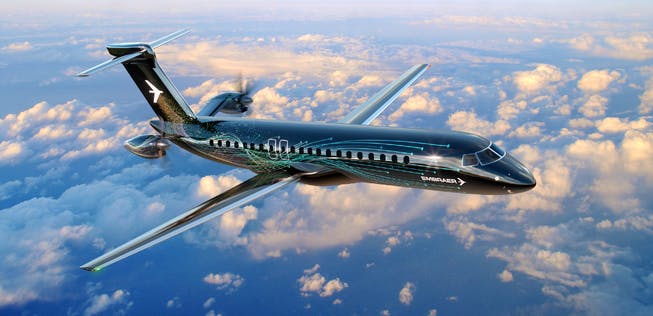 Embraer's new turboprop private jet
