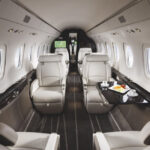 Cessna Citation Longitude - sa cabine offre beaucoup d'espace et lumière