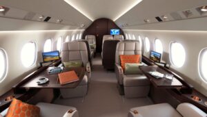 Dassault Falcon 2000 lxs - interior