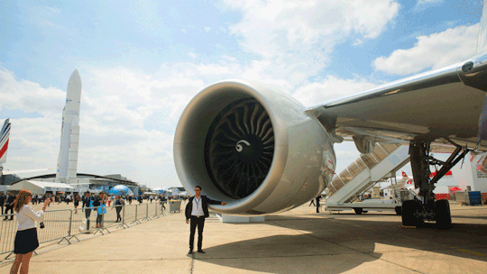 Le jet plus grand du monde - courtoisie de GE