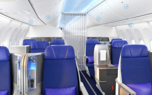 Boeing 737 Max - cabine