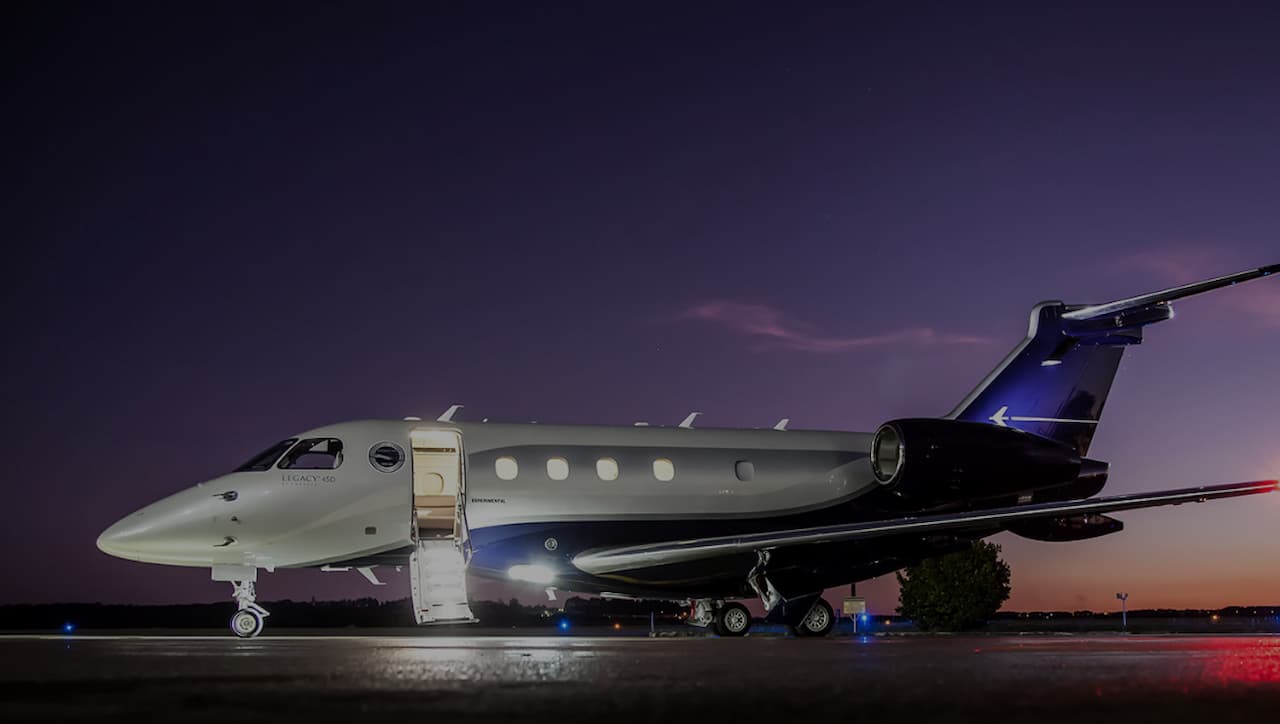 Jet privato Embraer Legacy