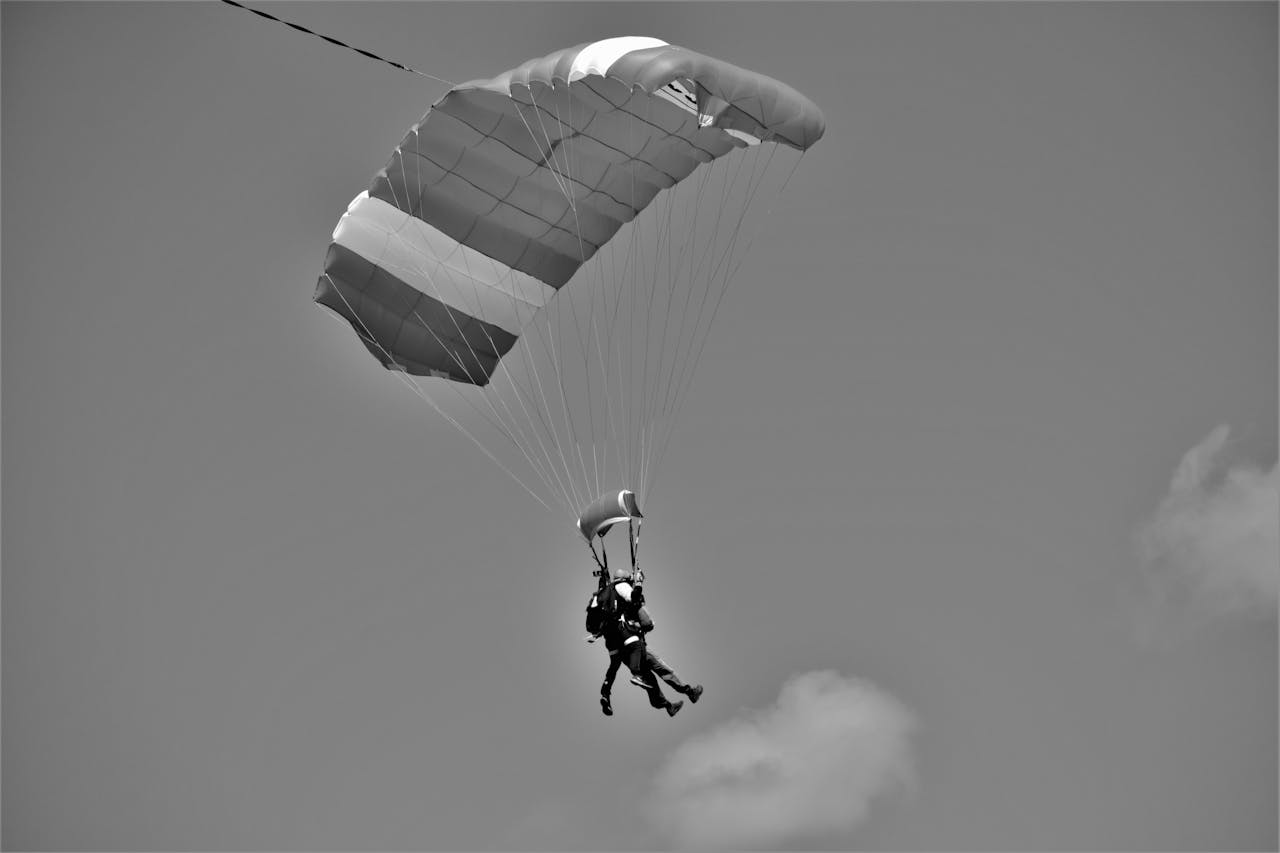 private jet parachutes