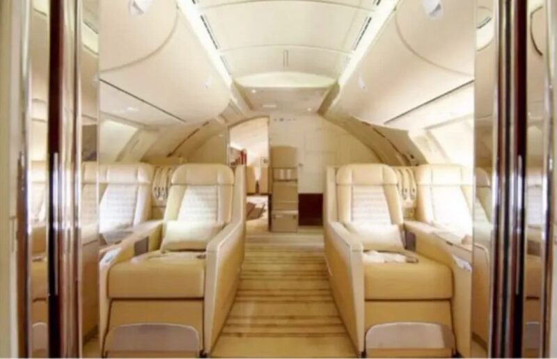 jet privato trump quatar 2