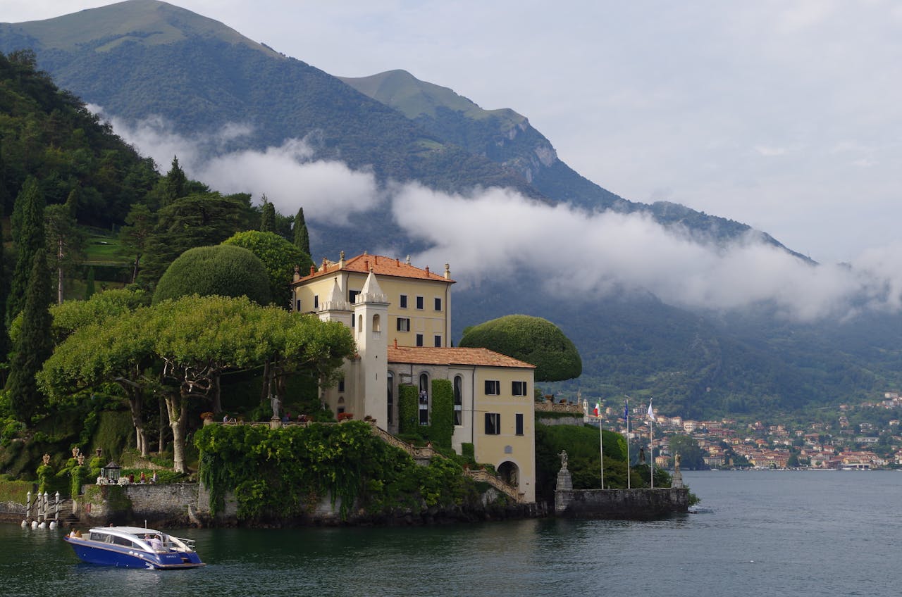 Jet privato lago como