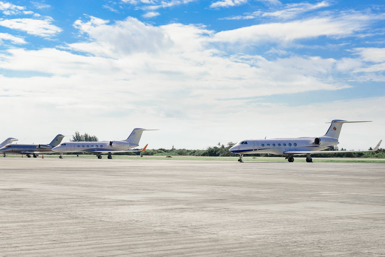private jet cabin outfitting