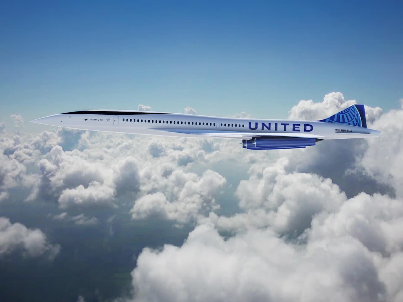 Jet privati più veloci Supersonico Boom Overture