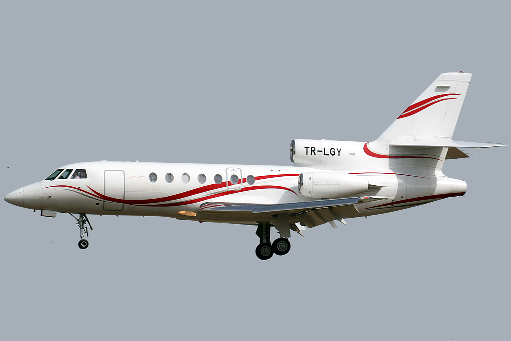 Falcon 50: The Dassault Falcon 50, a historic tri-jet from the 1970s still in service