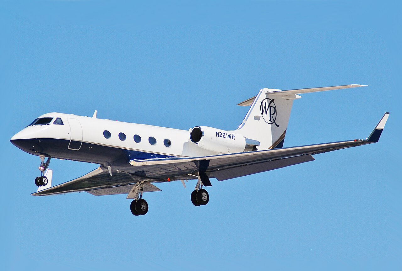 Gulfstream III, a long-range business jet still in service